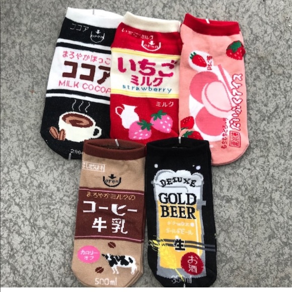 2 for $30! Women’s Harajuku Japanese ankle sock - Picture 2 of 7